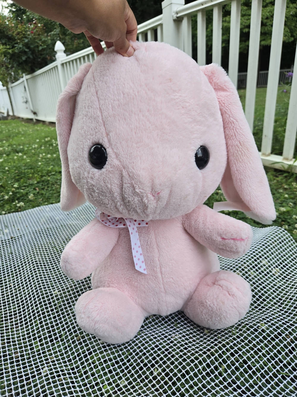 Pink Plush Bunny Stuffed Animal